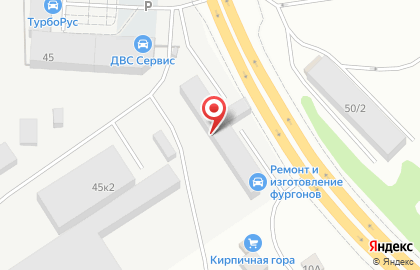 Автотрак на Производственной улице на карте