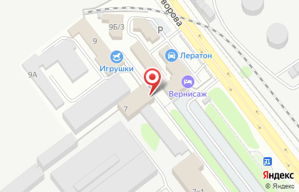 Специализированная детско-юношеская спортивная школа олимпийского резерва по фехтованию на карте