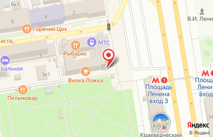 Инвестиционная компания СДС-Финанс в Центральном районе на карте