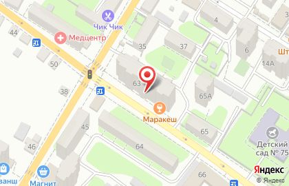 Маракеш на Петровской улице на карте