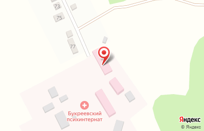 Букреевский психоневрологический интернат на карте