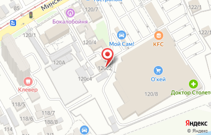 Рекламно-производственная фирма Имидж Ресурс на Минской улице на карте