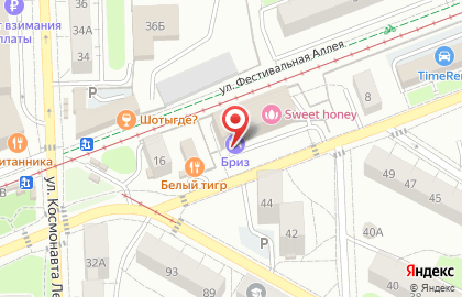 Отель Бриз на карте