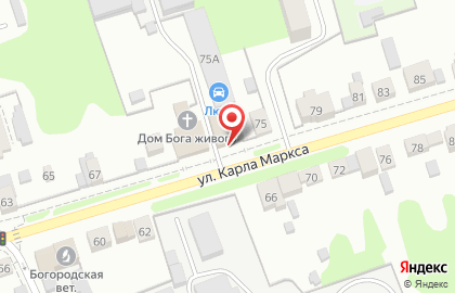 Продуктовый магазин Малинка в Нижнем Новгороде на карте