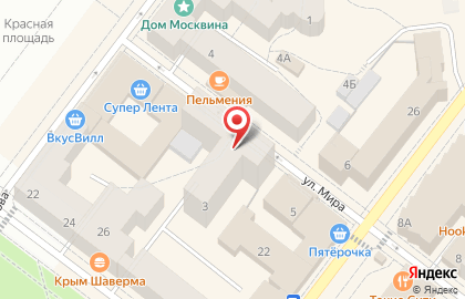 Развлекательный центр Мадагаскар на карте