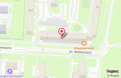 Интернет-магазин Экспресс Офис на улице Зелинского на карте