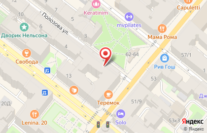 Универсам РеалЪ в Петроградском районе на карте
