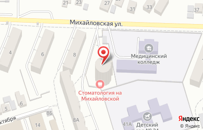 ООО РИЦ-Регион на Михайловской улице на карте