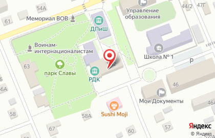 Агаповская централизованная клубная система на карте