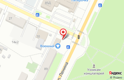 МТК в Калининском районе на карте