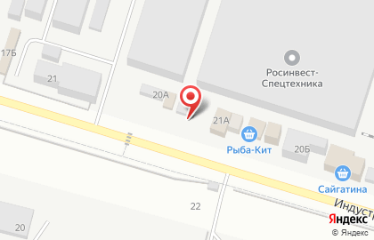 Orange на Индустриальной улице на карте