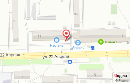 Пекарня в Омске на карте
