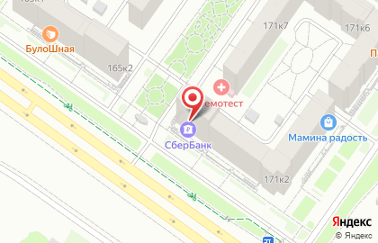 Банкомат Западно-Сибирский банк Сбербанка России на Широтной улице, 171 к 1 на карте