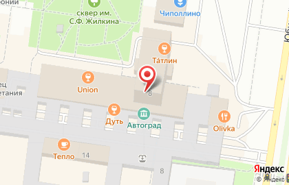 Автошкола РОСТО-Т в Автозаводском районе на карте