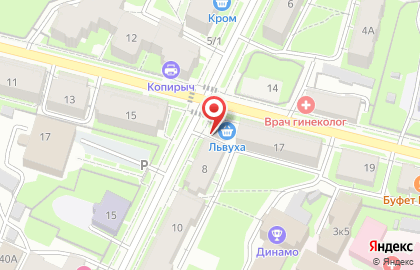 Магазин Продукты на улице Льва Толстого на карте
