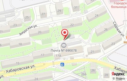 Русские блины на Хабаровской улице на карте
