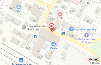 Компания Наши двери на Железнодорожной улице на карте