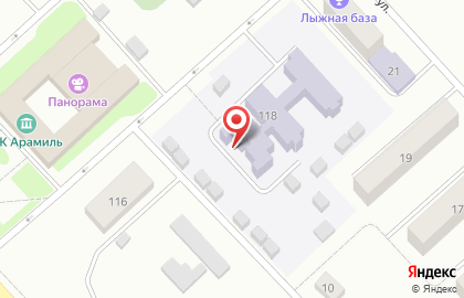 Детский сад №3, г. Арамиль на Рабочей улице на карте