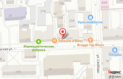 ЯРМАРКА на Московской улице на карте