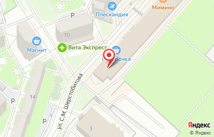 Дисконт-центр ДНС-Технопоинт в Октябрьском районе на карте