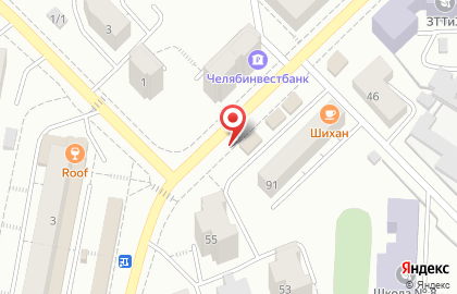 Магазин шаурмы в Челябинске на карте