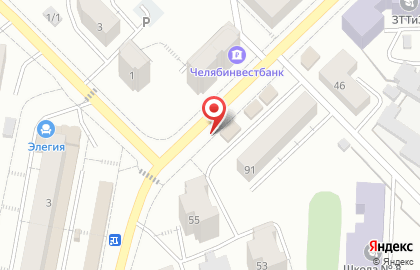 Продуктовый магазин Хмельнов в Челябинске на карте