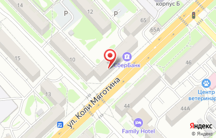 Супермаркет Метрополис в Центральном районе на карте