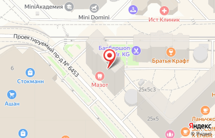 Студия красоты ma & mi на Ломоносовском проспекте на карте