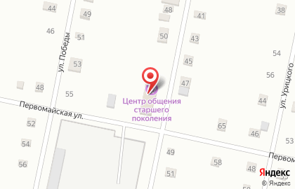Центр предоставления государственных услуг и установления пенсий пенсионного фонда РФ в Волгоградской области №1 на Комсомольской на карте