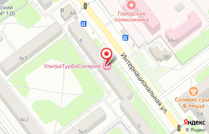 Салон красоты Каприз на Интернациональной улице на карте
