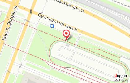 Автостоянка в Санкт-Петербурге на карте