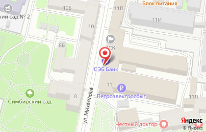 ОАО Петербургская сбытовая компания на карте