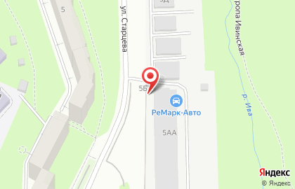 Автостоянка в Перми на карте