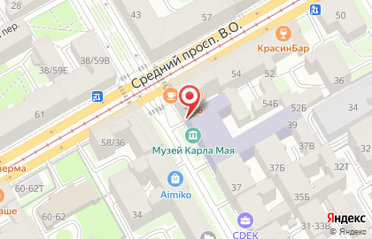 СПИИРАН на карте