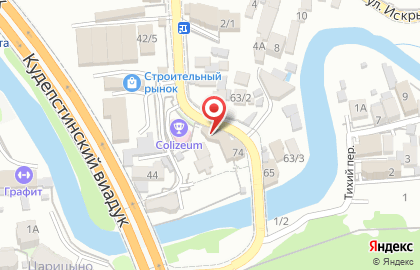 Берег на карте