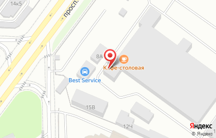 Столовая в Санкт-Петербурге на карте
