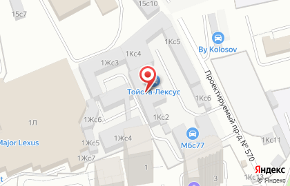 Автосервис Газель Сервис на улице Сокольнический Вал на карте