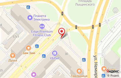 Блинная мини-кафе Русские Блины на улице Карла Маркса на карте