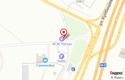 РосГаз в Комсомольском районе на карте