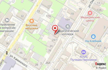 Сенатор на улице Пирогова на карте