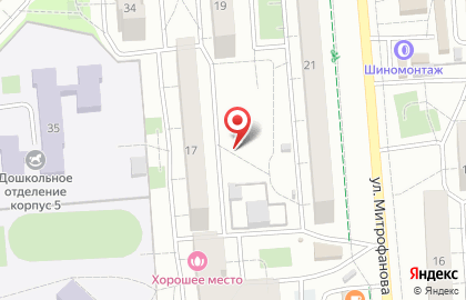 Общежитие в Люберцах на карте