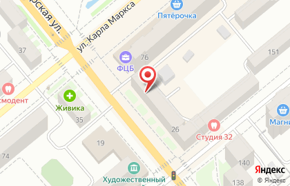 АКБ Росбанк на Пролетарской улице на карте