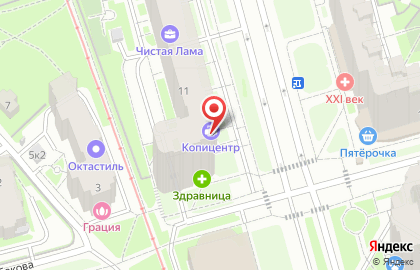Суши-бар Суши Wok на Новоколомяжском проспекте на карте