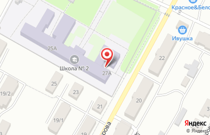 Средняя общеобразовательная школа №2 с. Буздяк на карте