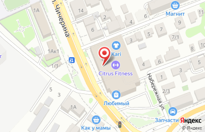 Сервисная компания СитиПринт в Ленинском районе на карте