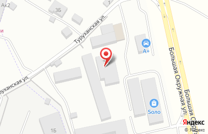 Шиномонтажная мастерская Запаска в Ленинградском районе на карте
