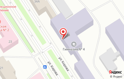 Школа-интернат №2 в Центральном районе на карте
