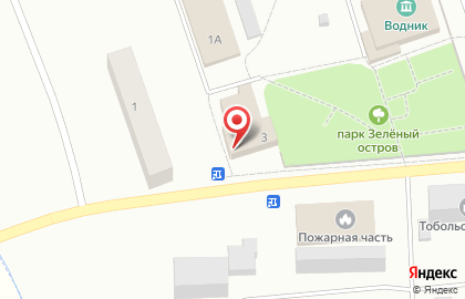 Парикмахерская в Тюмени на карте