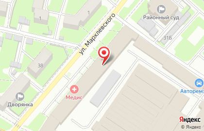 Торговая компания Росинтекс на улице Парижской Коммуны на карте