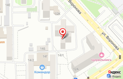 Студия красоты Имидж в Советском районе на карте